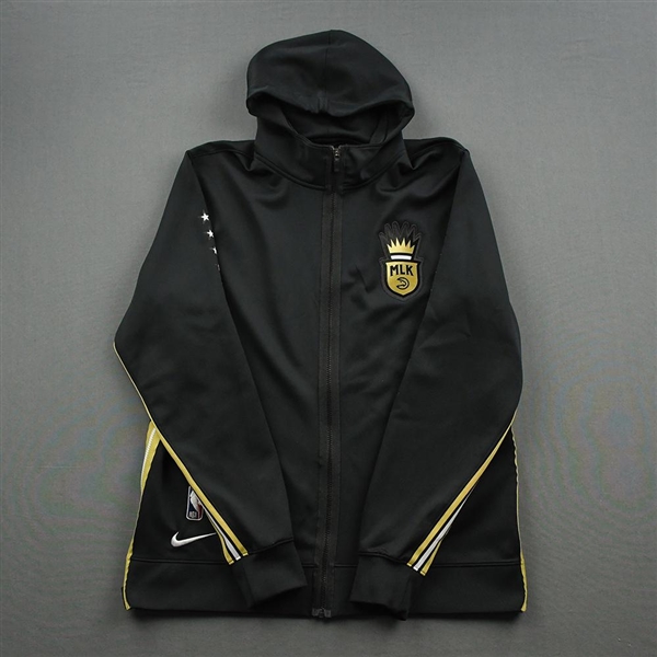 Collins, John<br>City Edition Game Theater Jacket - Game-Issued (GI)<br>Atlanta Hawks 2020-21<br>#20 Size: XL Tall