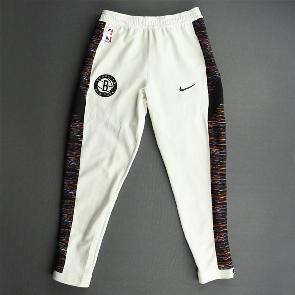 Allen, Jarrett<br>Earned Edition Game Theater Pants - Game-Issued (GI)<br>Brooklyn Nets 2019-20<br>#31 Size: XL Tall