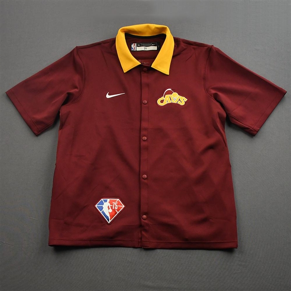 Markkanen, Lauri<br>City Edition Jacket - Game-Issued (GI)<br>Cleveland Cavaliers 2021-22<br>#24 Size: XL Tall