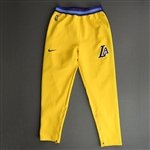 Ellington, Wayne<br>City Edition Pants - Game-Issued (GI)<br>Los Angeles Lakers 2021-22<br>#2 Size: L