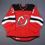 (NOBR), Name on Back Removed<br>Red - CLEARANCE<br>New Jersey Devils <br>#31 Size: 58G