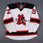 Marshall, Grant *<br>White Set 1 (A removed)<br>Lowell Devils 2007-08<br>#29 Size: 58