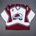 Brunette, Andrew *<br>White Set 2<br>Colorado Avalanche 2005-06<br>#15 Size: 56