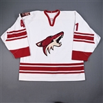 Gagnon, Aaron *<br>White Rookie Tournament<br>Phoenix Coyotes 2005-06<br>#41 Size: 58