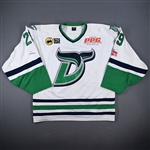 Hoy, Kevin *<br>White - PHOTO-MATCHED<br>Danbury Whalers 2012-13<br>#29 Size: 58G