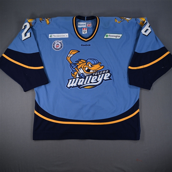 Paradis, Philippe *<br>Blue Set 1<br>Toledo Walleye 2012-13<br>#26 Size: 56