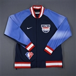 Duke Jr., David<br>City Edition Jacket - Game-Issued (GI)<br>Brooklyn Nets 2021-22<br>#6 Size: L