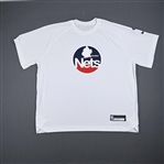 Drummond, Andre<br>City Edition Short Sleeved Shooting Shirt - Game-Issued (GI)<br>Brooklyn Nets 2021-22<br>#0 Size: XXL Tall