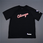 Hill, Malcolm<br>City Edition Short-Sleeved Shooting Shirt - Game-Issued (GI)<br>Chicago Bulls 2021-22<br>#14 Size: L