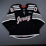 (NNOB), No Name On Back (NNOB)<br>Third Set 1 - Game-Issued (GI)<br>New Jersey Devils 2024-25<br>#60 Size: 58G