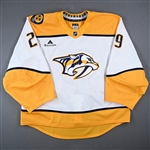 Annunen, Justus<br>White Set 2<br>Nashville Predators 2024-25<br>#29 Size: 58G