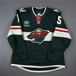 Brazeau, Justin<br>Green Set 2<br>Minnesota Wild 2024-25<br>#15 Size: 58