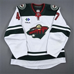 Chisholm, Declan<br>White Set 2<br>Minnesota Wild 2024-25<br>#47 Size: 56