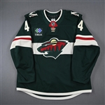 Dermott, Travis<br>Green Set 2<br>Minnesota Wild 2024-25<br>#44 Size: 56