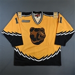 Axelsson, P.J. *<br>Third Set 1 w/NHL 2000 Patch<br>Boston Bruins 1999-00<br>#11 Size: 54